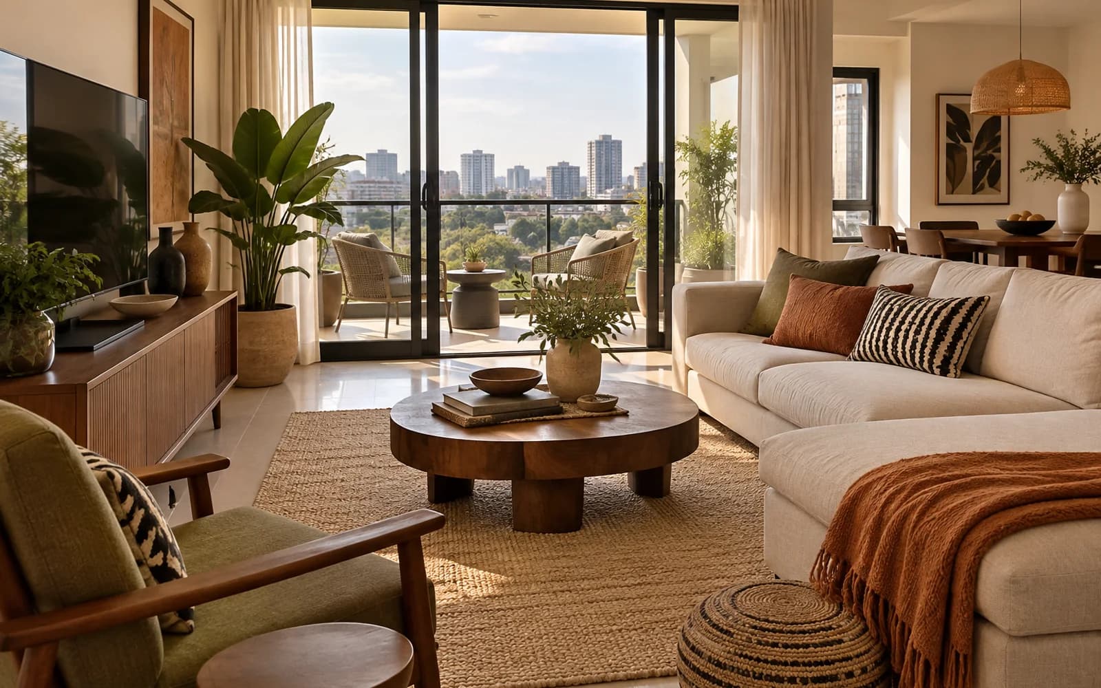 Furnished city apartment